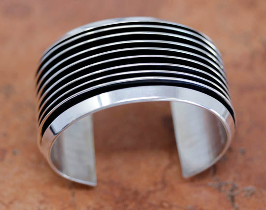 Navajo Sterling Silver Cuff Bracelet