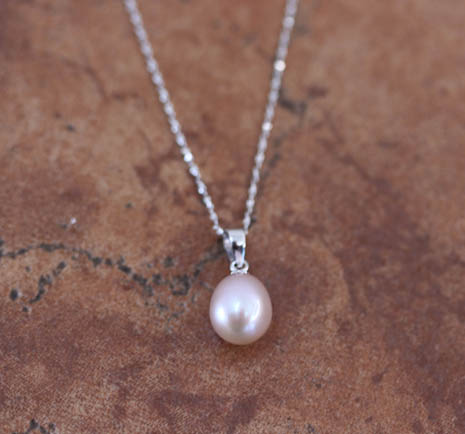 Sterling Silver Freshwater Pearl Necklace