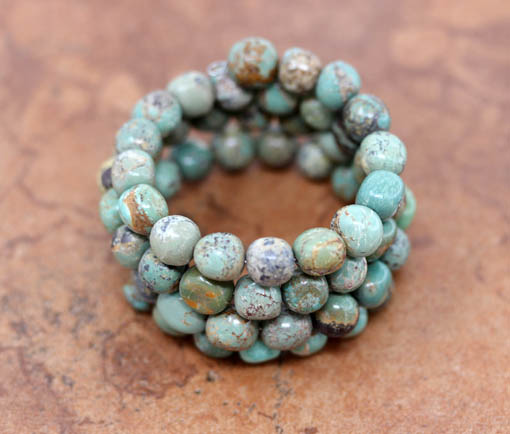 Navajo Adjustable Turquoise Nugget Bracelet