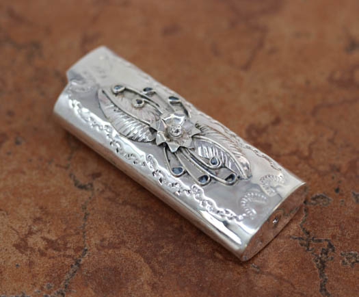 Navajo Sterling Silver Lighter Case