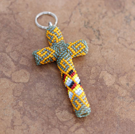 Navajo Beaded Key Chain