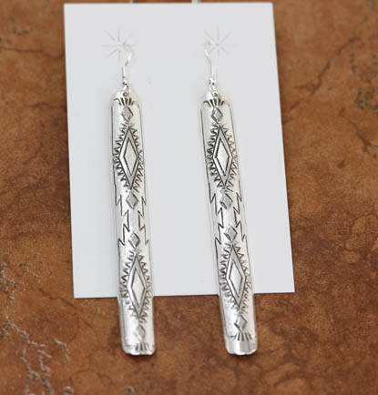 Navajo Sterling Silver Earrings