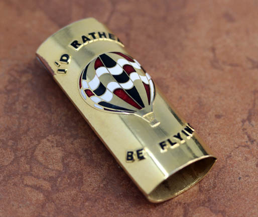 Metal Hot Air Balloon Lighter Case