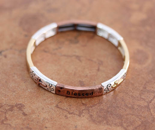 Blessed Faith Hope Fashion Bracelet