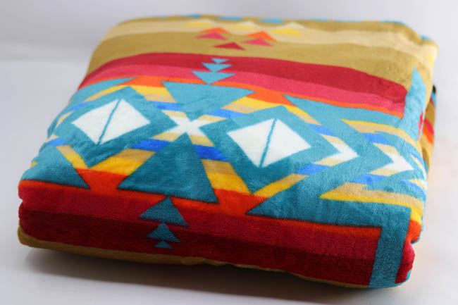 Soft Southwest Pattern Blanket 80 by 60 inches
