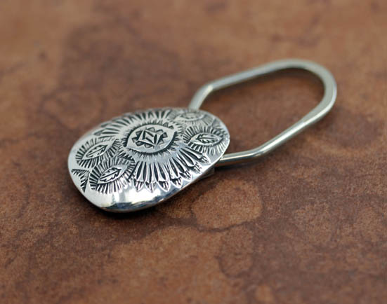Navajo Silver Key Chain