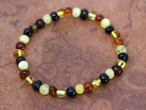 Baltic Amber Stretch Bracelet