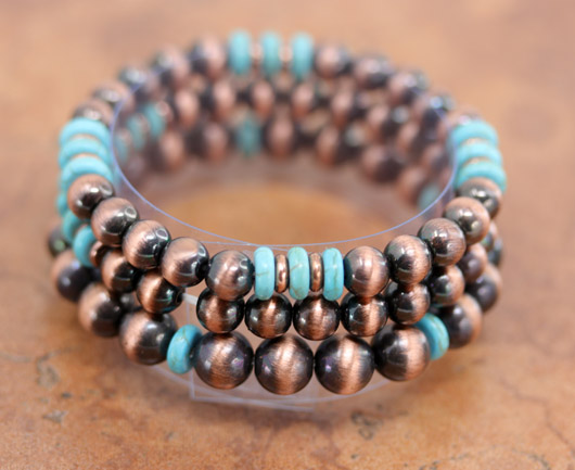 Beaded Stackable Nugget Bracelet