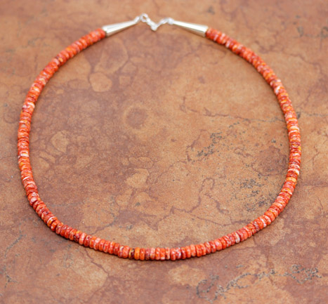 Navajo Spiny Oyster Nugget Necklace