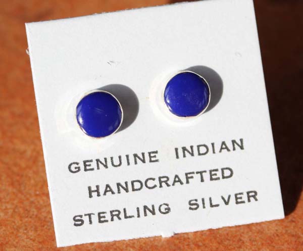 Navajo Lapis Earrings